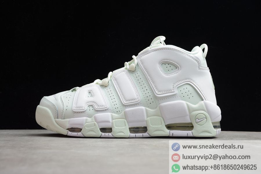 Nike WMNS Air More Uptempo Barely Green White 917593-300 Unisex Shoes